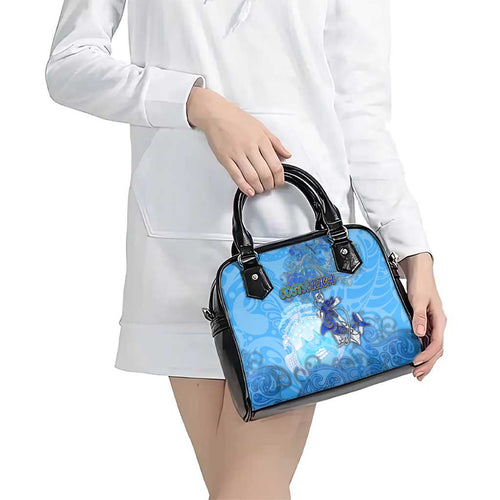Ocean Spirit of Costa Rica Shoulder Handbag Anchored in Costa Rican Pride - Aussie Hoodie