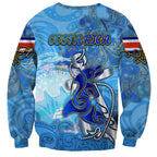 Ocean Spirit of Costa Rica Sweatshirt Anchored in Costa Rican Pride - Aussie Hoodie