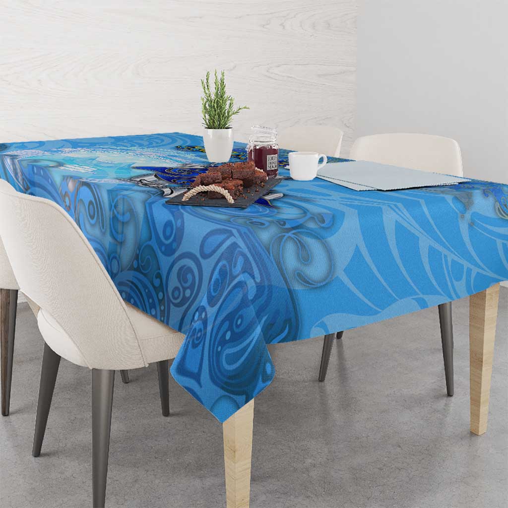 Ocean Spirit of Costa Rica Tablecloth Anchored in Costa Rican Pride - Aussie Hoodie