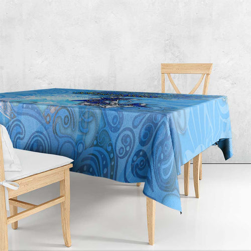 Ocean Spirit of Costa Rica Tablecloth Anchored in Costa Rican Pride - Aussie Hoodie