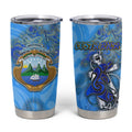 Ocean Spirit of Costa Rica Tumbler Cup Anchored in Costa Rican Pride - Aussie Hoodie