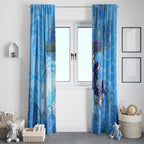 Ocean Spirit of Costa Rica Window Curtain Anchored in Costa Rican Pride - Aussie Hoodie