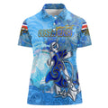 Ocean Spirit of Costa Rica Women Polo Shirt Anchored in Costa Rican Pride - Aussie Hoodie