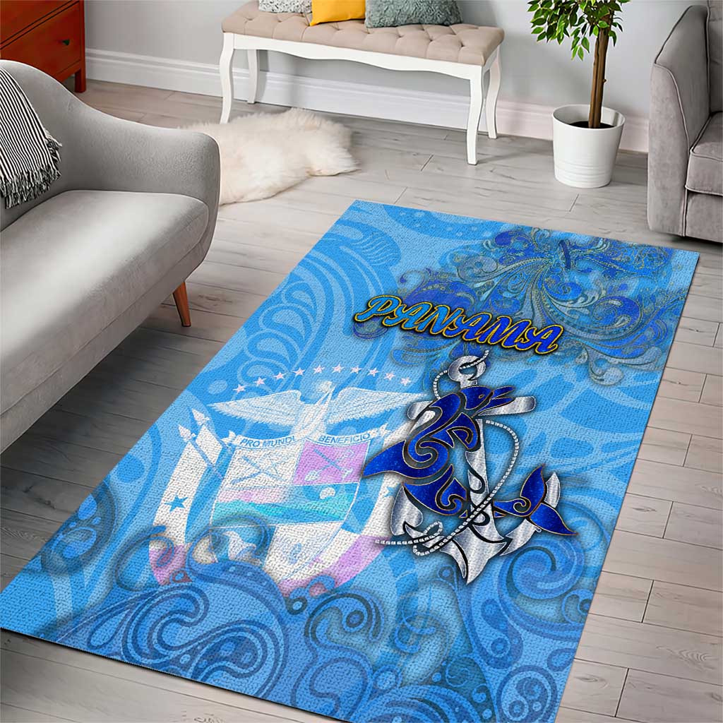 Ocean Spirit of Panama Area Rug Anchored in Panamanian Pride - Aussie Hoodie