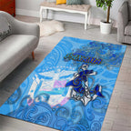 Ocean Spirit of Panama Area Rug Anchored in Panamanian Pride - Aussie Hoodie