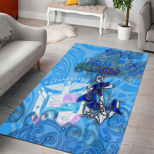 Ocean Spirit of Panama Area Rug Anchored in Panamanian Pride - Aussie Hoodie