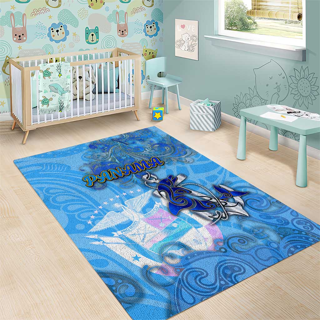 Ocean Spirit of Panama Area Rug Anchored in Panamanian Pride - Aussie Hoodie