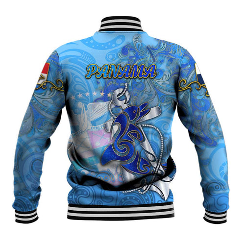 Ocean Spirit of Panama Baseball Jacket Anchored in Panamanian Pride - Aussie Hoodie