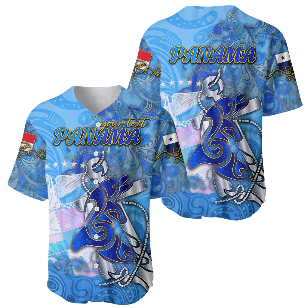 Ocean Spirit of Panama Baseball Jersey Anchored in Panamanian Pride - Aussie Hoodie