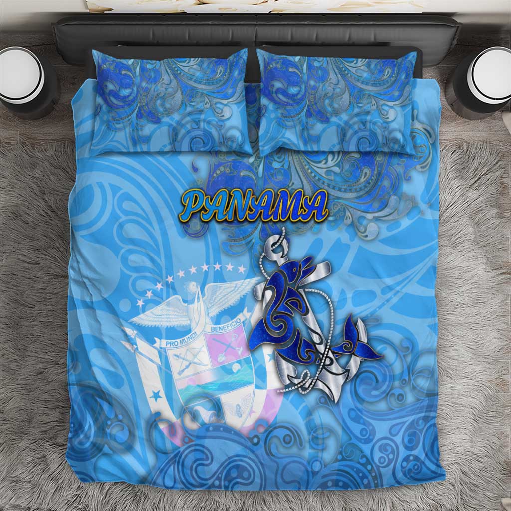 Ocean Spirit of Panama Bedding Set Anchored in Panamanian Pride - Aussie Hoodie