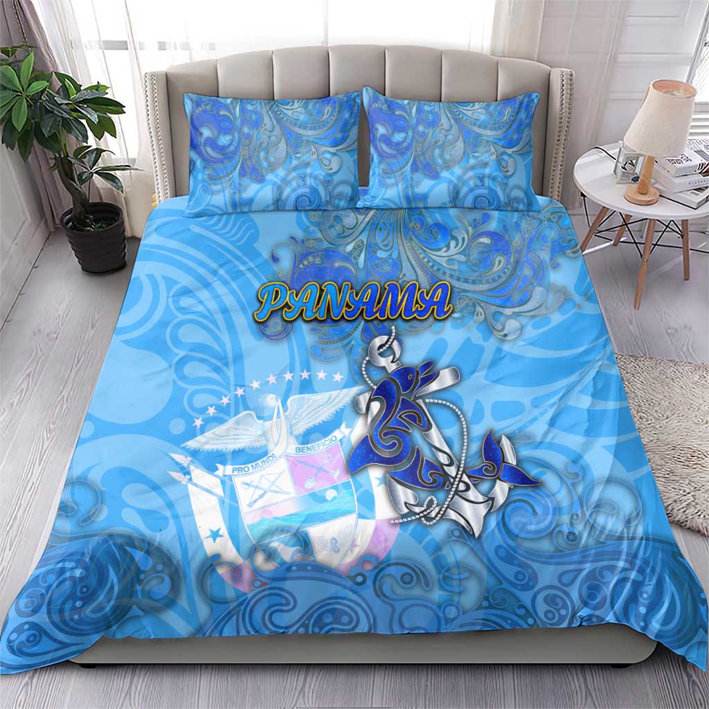 Ocean Spirit of Panama Bedding Set Anchored in Panamanian Pride - Aussie Hoodie