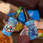 Ocean Spirit of Panama 4 in 1 Can Cooler Tumbler Anchored in Panamanian Pride - Aussie Hoodie