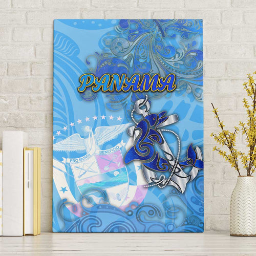 Ocean Spirit of Panama Canvas Wall Art Anchored in Panamanian Pride - Aussie Hoodie