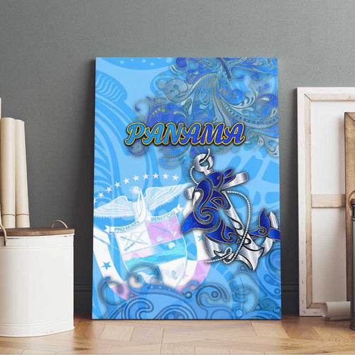 Ocean Spirit of Panama Canvas Wall Art Anchored in Panamanian Pride - Aussie Hoodie