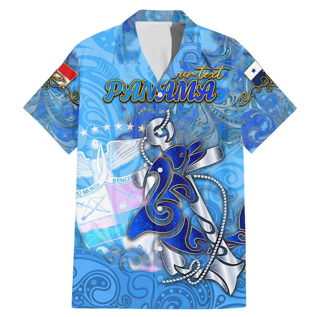 Ocean Spirit of Panama Family Matching Mermaid Dress and Hawaiian Shirt Anchored in Panamanian Pride - Aussie Hoodie