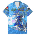 Ocean Spirit of Panama Family Matching Off Shoulder Maxi Dress and Hawaiian Shirt Anchored in Panamanian Pride - Aussie Hoodie