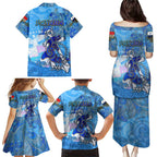 Ocean Spirit of Panama Family Matching Puletasi and Hawaiian Shirt Anchored in Panamanian Pride - Aussie Hoodie