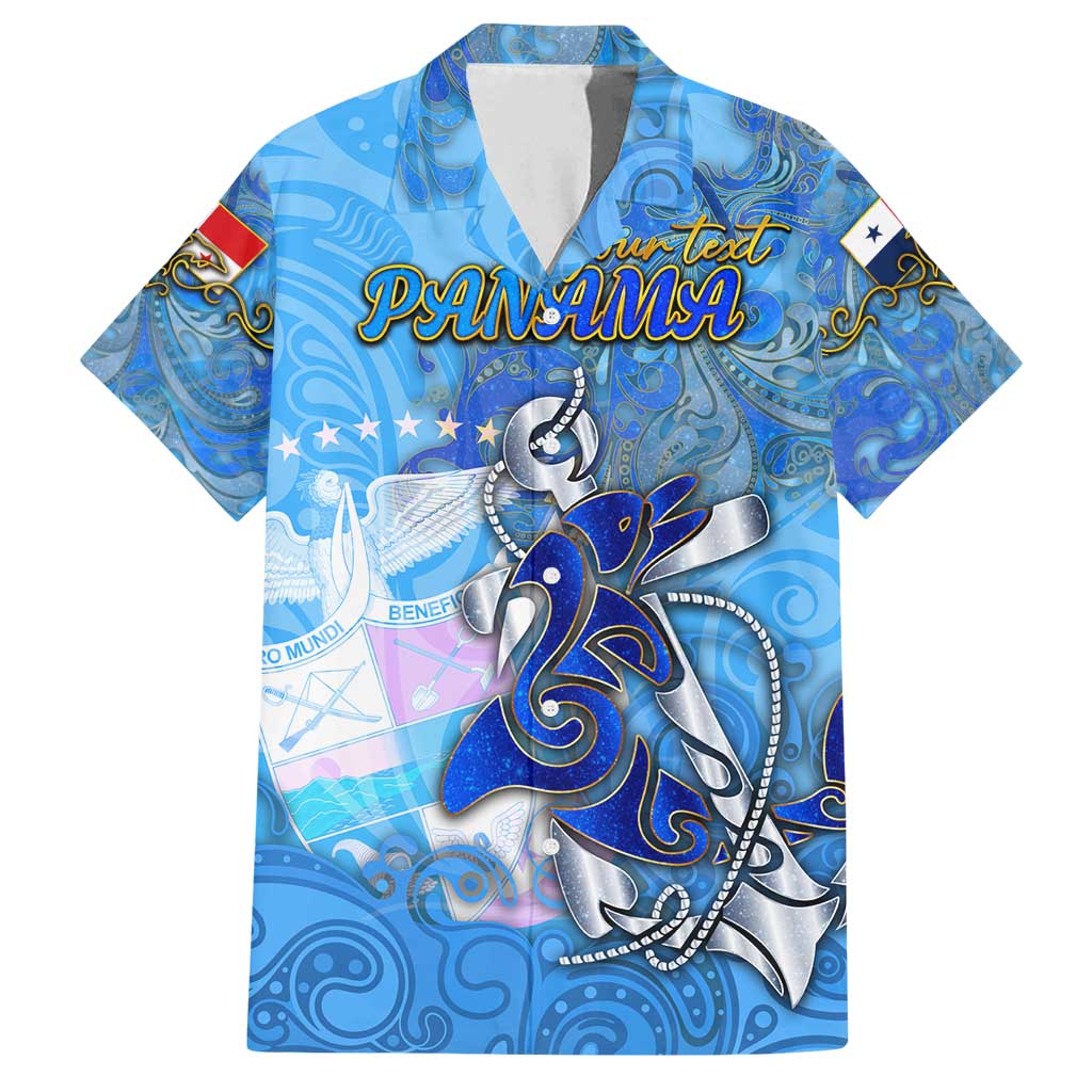 Ocean Spirit of Panama Family Matching Puletasi and Hawaiian Shirt Anchored in Panamanian Pride - Aussie Hoodie