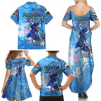 Ocean Spirit of Panama Family Matching Summer Maxi Dress and Hawaiian Shirt Anchored in Panamanian Pride - Aussie Hoodie
