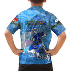 Ocean Spirit of Panama Hawaiian Shirt Anchored in Panamanian Pride - Aussie Hoodie