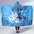 Ocean Spirit of Panama Hooded Blanket Anchored in Panamanian Pride - Aussie Hoodie