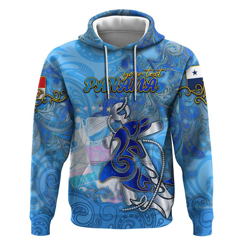 Ocean Spirit of Panama Hoodie Anchored in Panamanian Pride - Aussie Hoodie