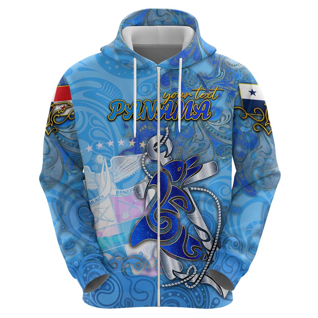 Ocean Spirit of Panama Hoodie Anchored in Panamanian Pride - Aussie Hoodie