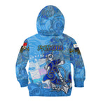 Ocean Spirit of Panama Kid Hoodie Anchored in Panamanian Pride - Aussie Hoodie