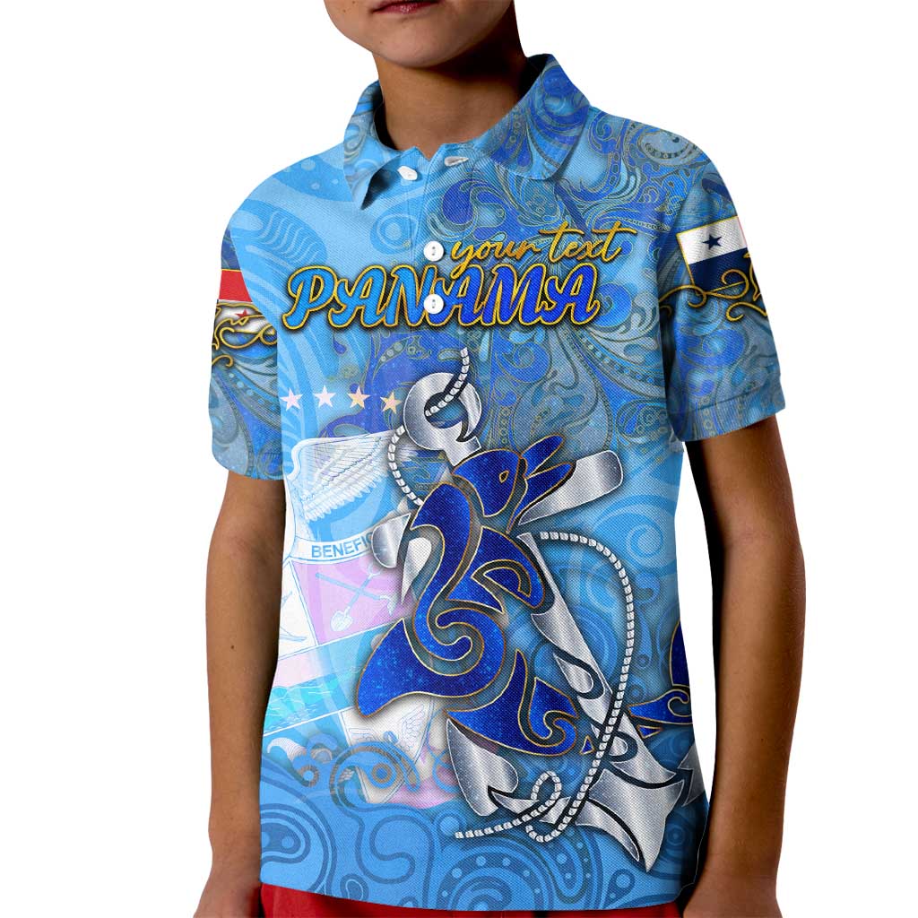 Ocean Spirit of Panama Kid Polo Shirt Anchored in Panamanian Pride - Aussie Hoodie