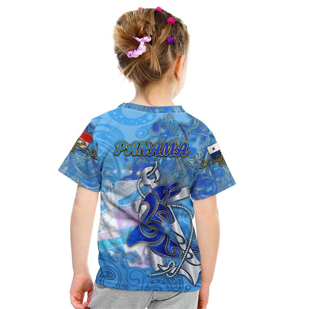 Ocean Spirit of Panama Kid T Shirt Anchored in Panamanian Pride - Aussie Hoodie