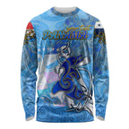 Ocean Spirit of Panama Long Sleeve Shirt Anchored in Panamanian Pride - Aussie Hoodie