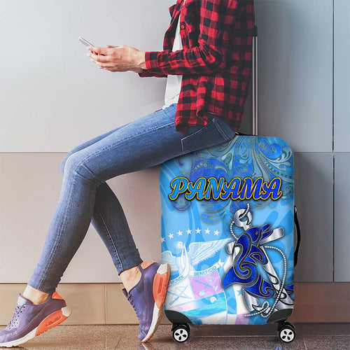 Ocean Spirit of Panama Luggage Cover Anchored in Panamanian Pride - Aussie Hoodie
