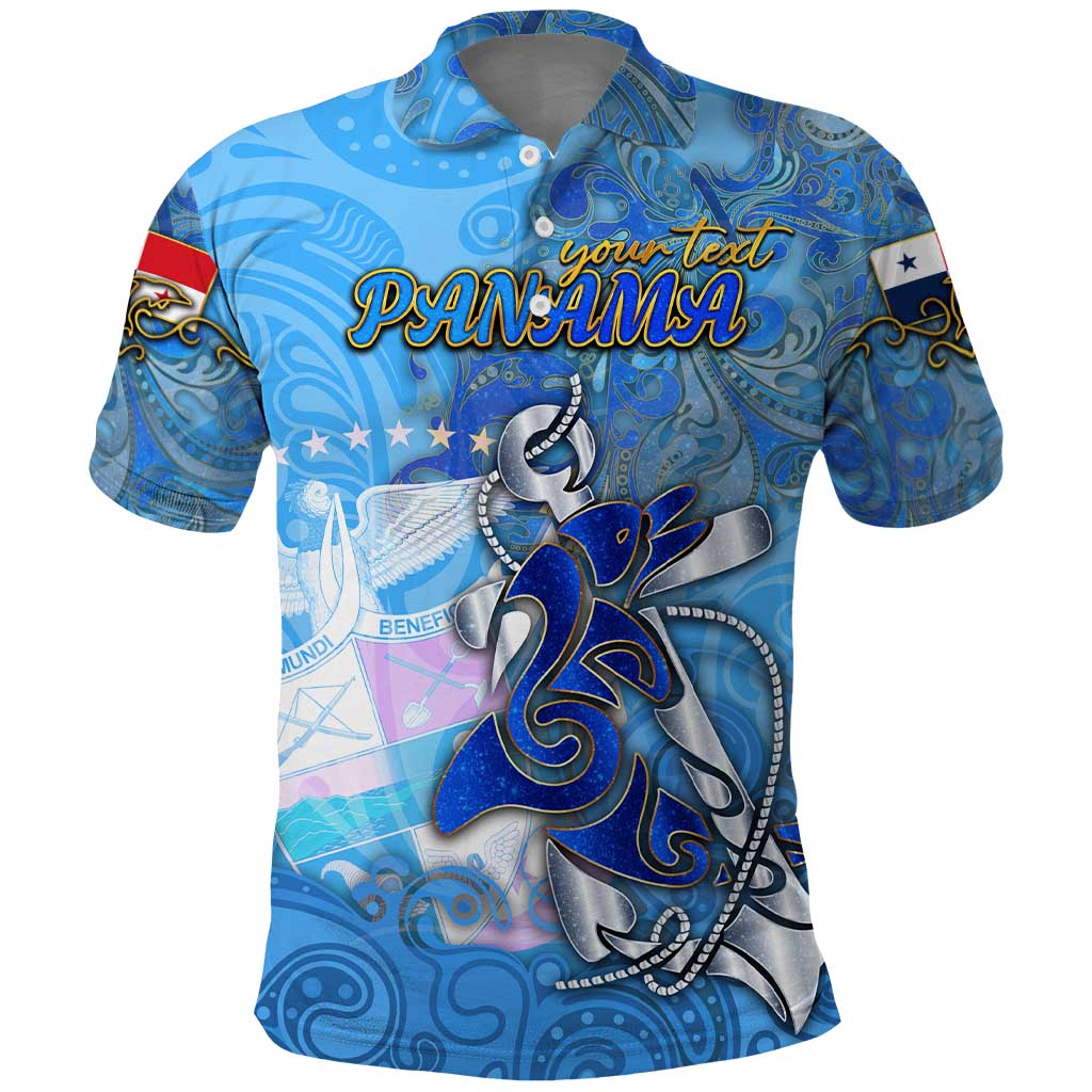 Ocean Spirit of Panama Polo Shirt Anchored in Panamanian Pride - Aussie Hoodie
