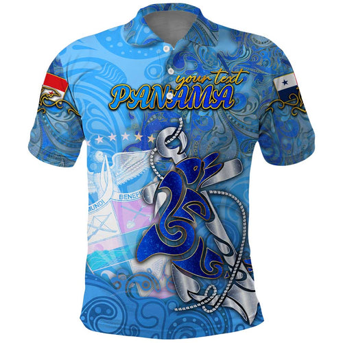 Ocean Spirit of Panama Polo Shirt Anchored in Panamanian Pride - Aussie Hoodie