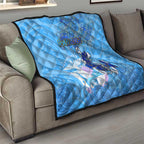 Ocean Spirit of Panama Quilt Anchored in Panamanian Pride - Aussie Hoodie