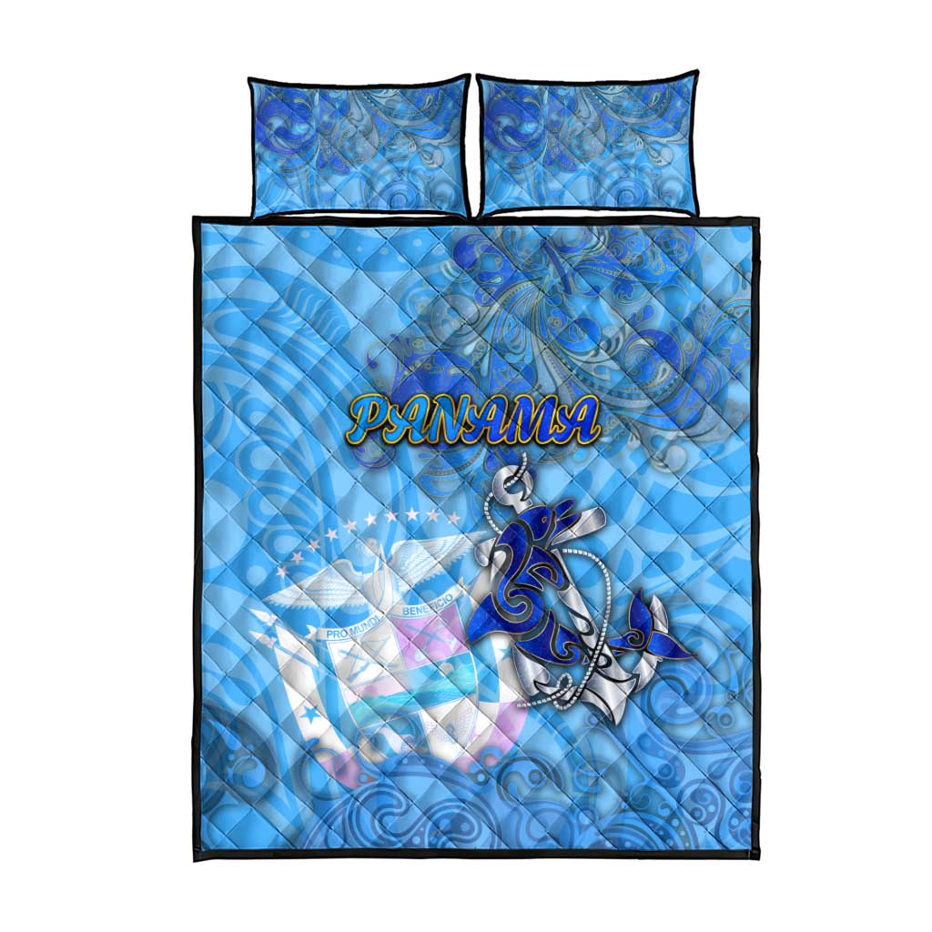 Ocean Spirit of Panama Quilt Bed Set Anchored in Panamanian Pride - Aussie Hoodie