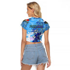 Ocean Spirit of Panama Raglan Cropped T Shirt Anchored in Panamanian Pride - Aussie Hoodie