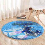 Ocean Spirit of Panama Round Carpet Anchored in Panamanian Pride - Aussie Hoodie