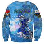 Ocean Spirit of Panama Sweatshirt Anchored in Panamanian Pride - Aussie Hoodie