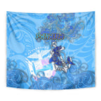 Ocean Spirit of Panama Tapestry Anchored in Panamanian Pride - Aussie Hoodie