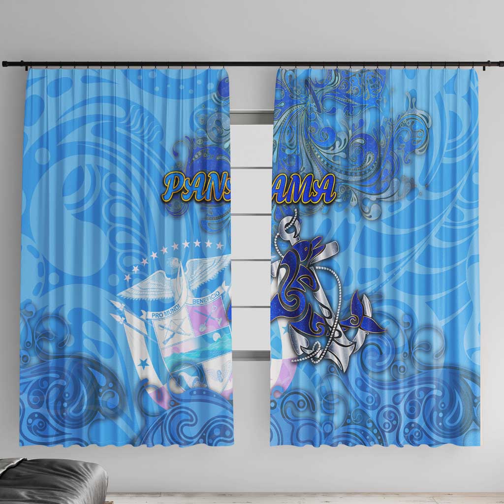 Ocean Spirit of Panama Window Curtain Anchored in Panamanian Pride - Aussie Hoodie