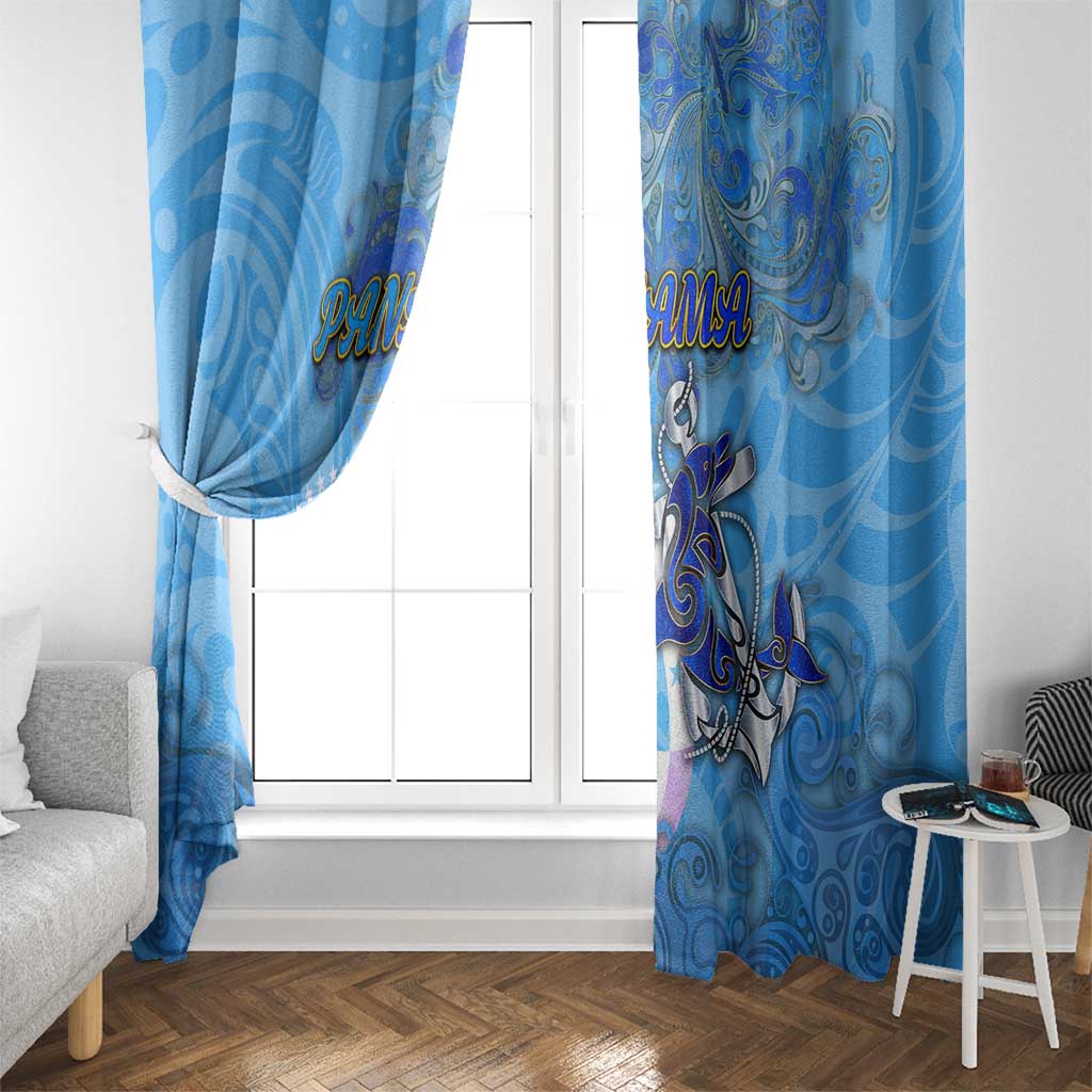 Ocean Spirit of Panama Window Curtain Anchored in Panamanian Pride - Aussie Hoodie
