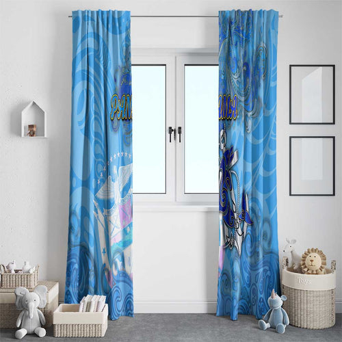 Ocean Spirit of Panama Window Curtain Anchored in Panamanian Pride - Aussie Hoodie