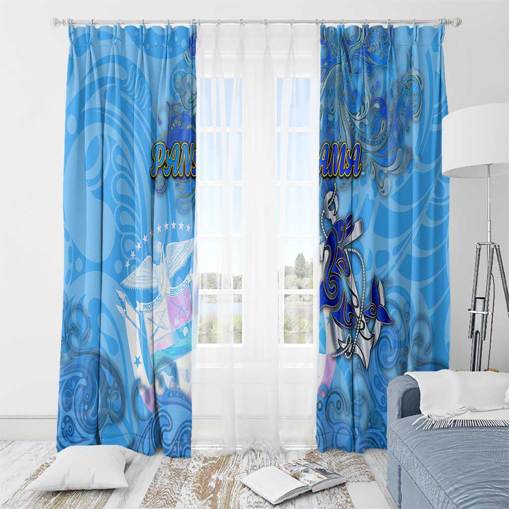Ocean Spirit of Panama Window Curtain Anchored in Panamanian Pride - Aussie Hoodie