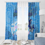 Ocean Spirit of Panama Window Curtain Anchored in Panamanian Pride - Aussie Hoodie