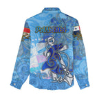 Ocean Spirit of Panama Women Casual Shirt Anchored in Panamanian Pride - Aussie Hoodie