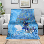 Ocean Spirit of Guatemala Blanket Anchored in Guatemalan Pride - Aussie Hoodie