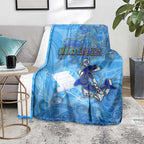 Ocean Spirit of Guatemala Blanket Anchored in Guatemalan Pride - Aussie Hoodie