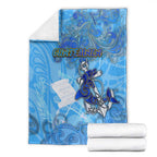 Ocean Spirit of Guatemala Blanket Anchored in Guatemalan Pride - Aussie Hoodie