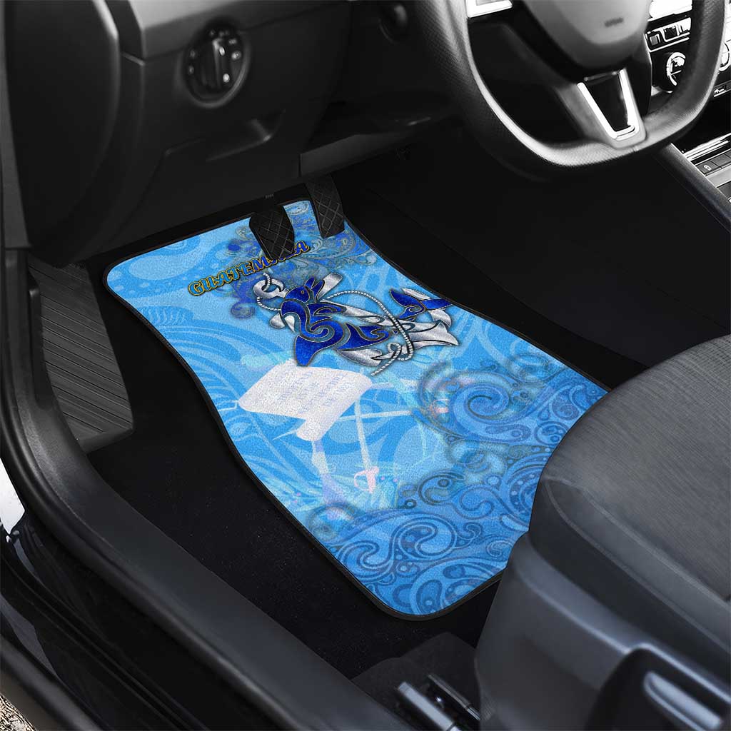 Ocean Spirit of Guatemala Car Mats Anchored in Guatemalan Pride - Aussie Hoodie